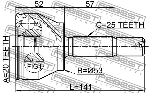 Joint Kit, drive shaft