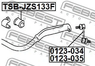 Link/Coupling Rod, stabiliser bar