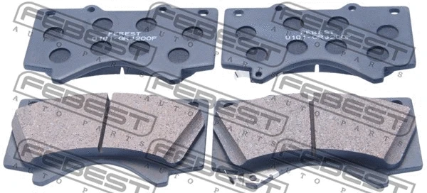 Brake Pad Set, disc brake (0101-GRJ200F)