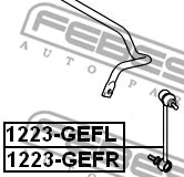Link/Coupling Rod, stabiliser bar