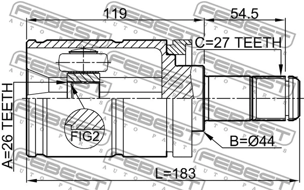 Joint Kit, drive shaft