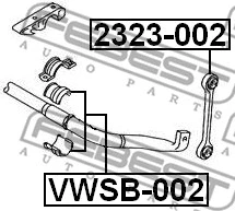 Link/Coupling Rod, stabiliser bar