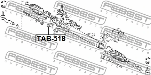 Mounting, steering gear