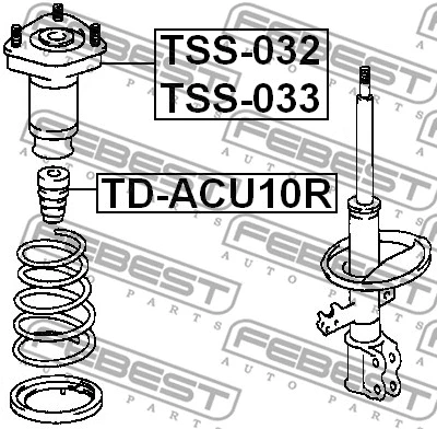 Suspension Strut Support Mount