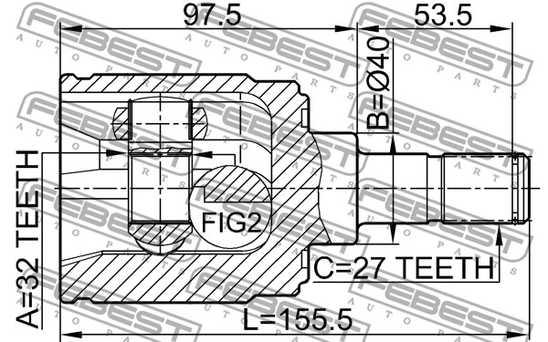 Joint Kit, drive shaft