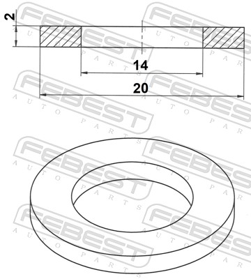 Seal Ring, oil drain plug
