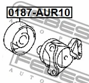 Tensioner Pulley, V-ribbed belt