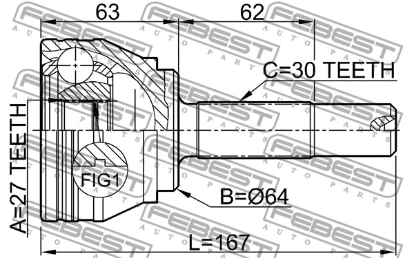Joint Kit, drive shaft