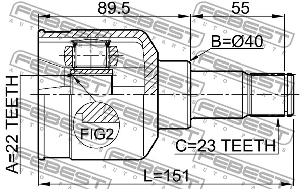Joint Kit, drive shaft