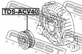 Belt Pulley, alternator