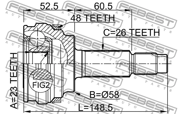 Joint Kit, drive shaft