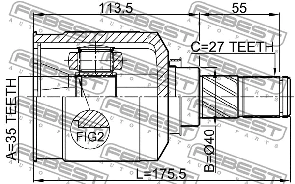 Joint Kit, drive shaft