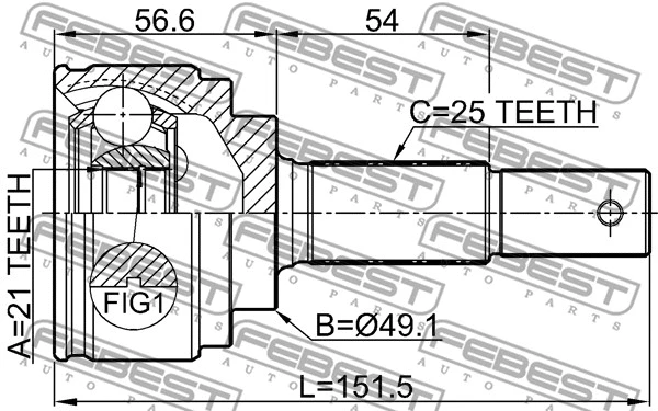 Joint Kit, drive shaft