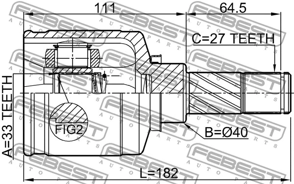 Joint Kit, drive shaft