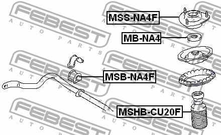 Suspension Strut Support Mount