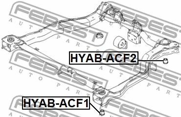 Bushing, axle beam
