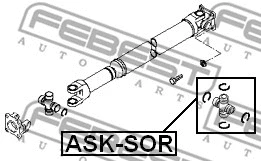 Joint, propshaft