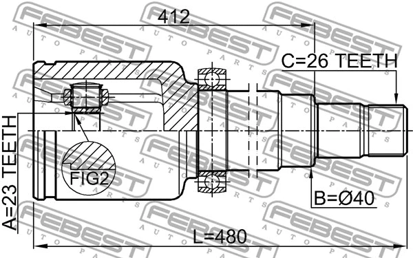 Joint Kit, drive shaft