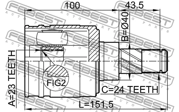 Joint Kit, drive shaft