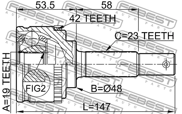 Joint Kit, drive shaft