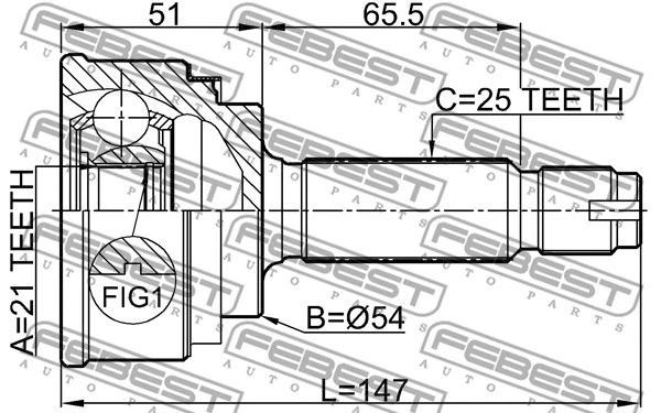 Joint Kit, drive shaft
