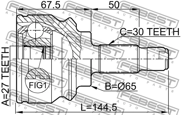 Joint Kit, drive shaft