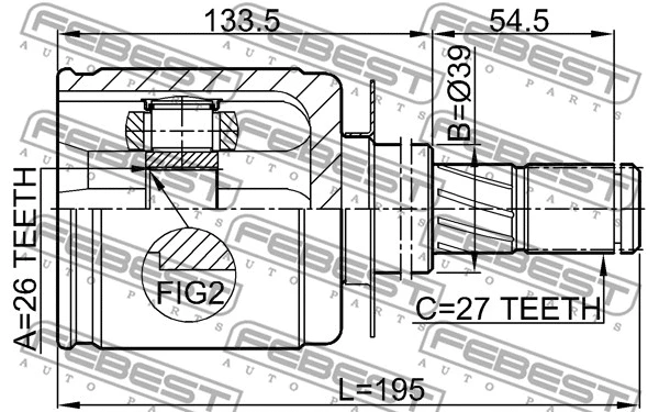 Joint Kit, drive shaft