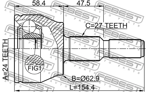Joint Kit, drive shaft