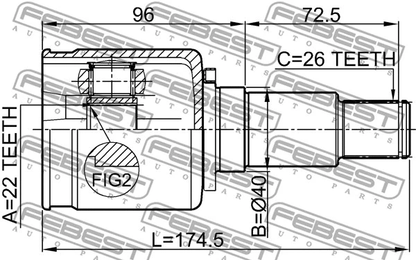 Joint Kit, drive shaft