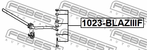 Link/Coupling Rod, stabiliser bar