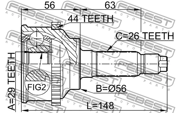 Joint Kit, drive shaft