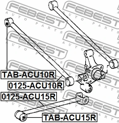 Control/Trailing Arm, wheel suspension