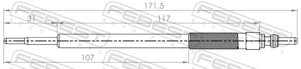 Glow Plug (04642-005)