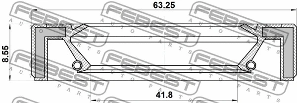 Shaft Seal, automatic transmission
