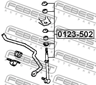 Link/Coupling Rod, stabiliser bar