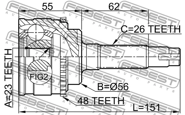 Joint Kit, drive shaft
