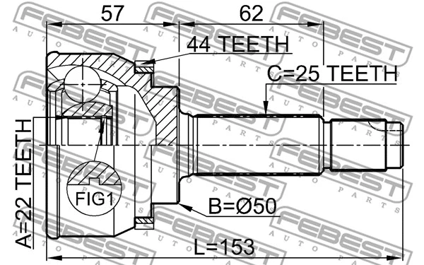 Joint Kit, drive shaft