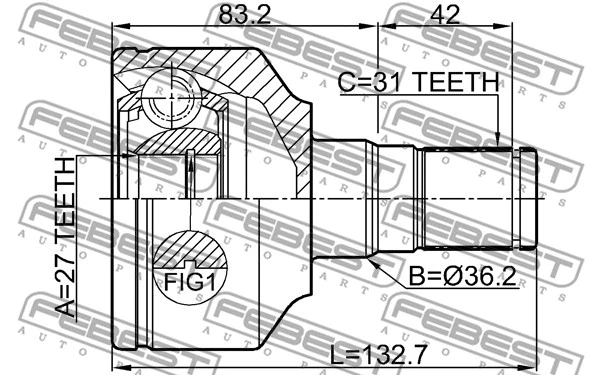 Joint Kit, drive shaft