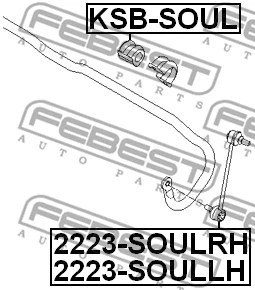 Link/Coupling Rod, stabiliser bar