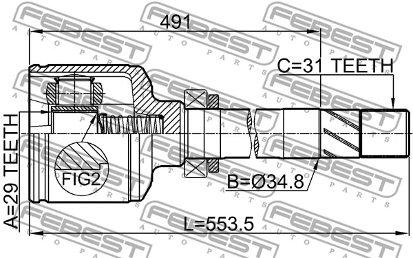 Joint Kit, drive shaft