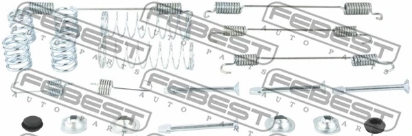 Accessory Kit, parking brake shoes (0204-D10R-KIT)