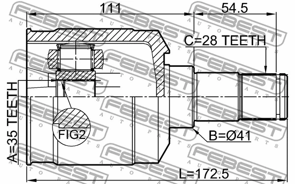 Joint Kit, drive shaft