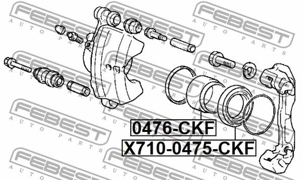 Dust Cover, brake caliper piston