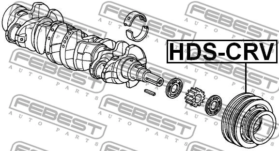 Belt Pulley, crankshaft