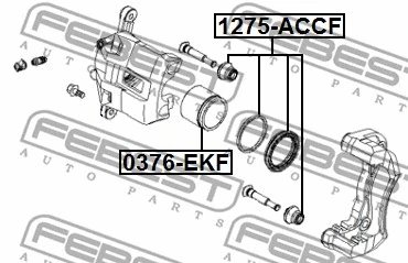 Repair Kit, brake caliper