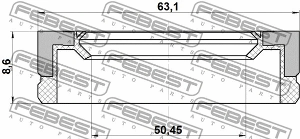 Seal Ring, wheel hub