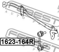 Link/Coupling Rod, stabiliser bar