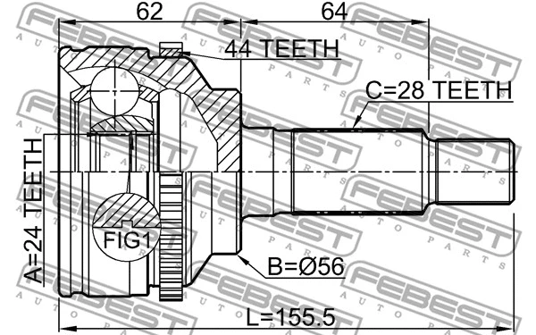 Joint Kit, drive shaft