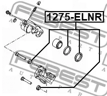 Repair Kit, brake caliper (1275-ELNR)