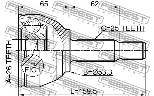 Joint Kit, drive shaft